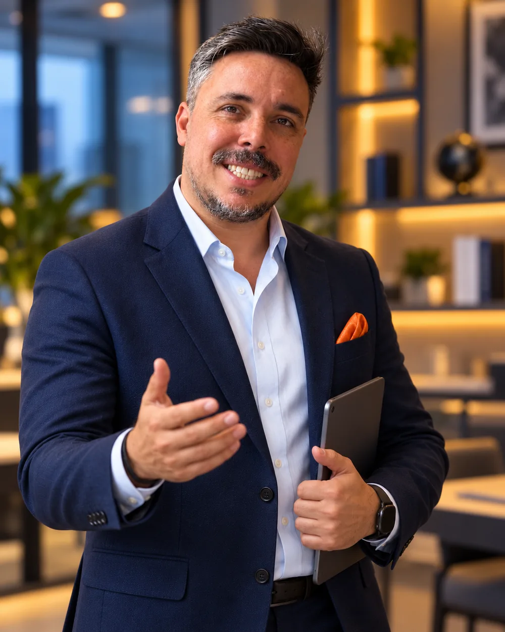 Rodrigo Bianco apresentando a metodologia TMiT
