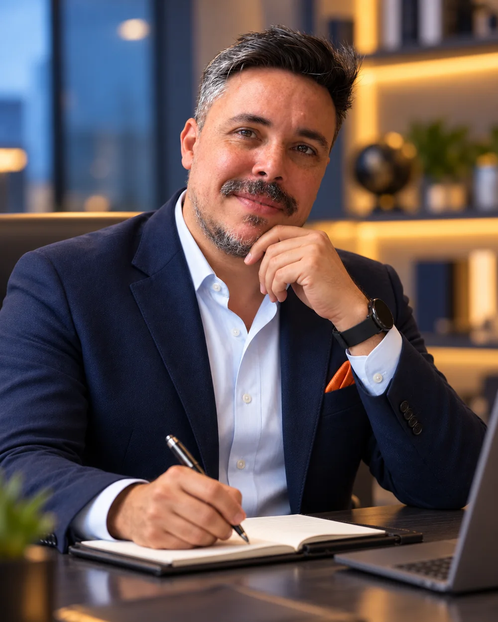 Rodrigo Bianco no escritório